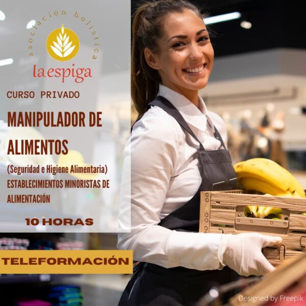 Curso Online Manipulador alimentos sector Comercio alimentación
